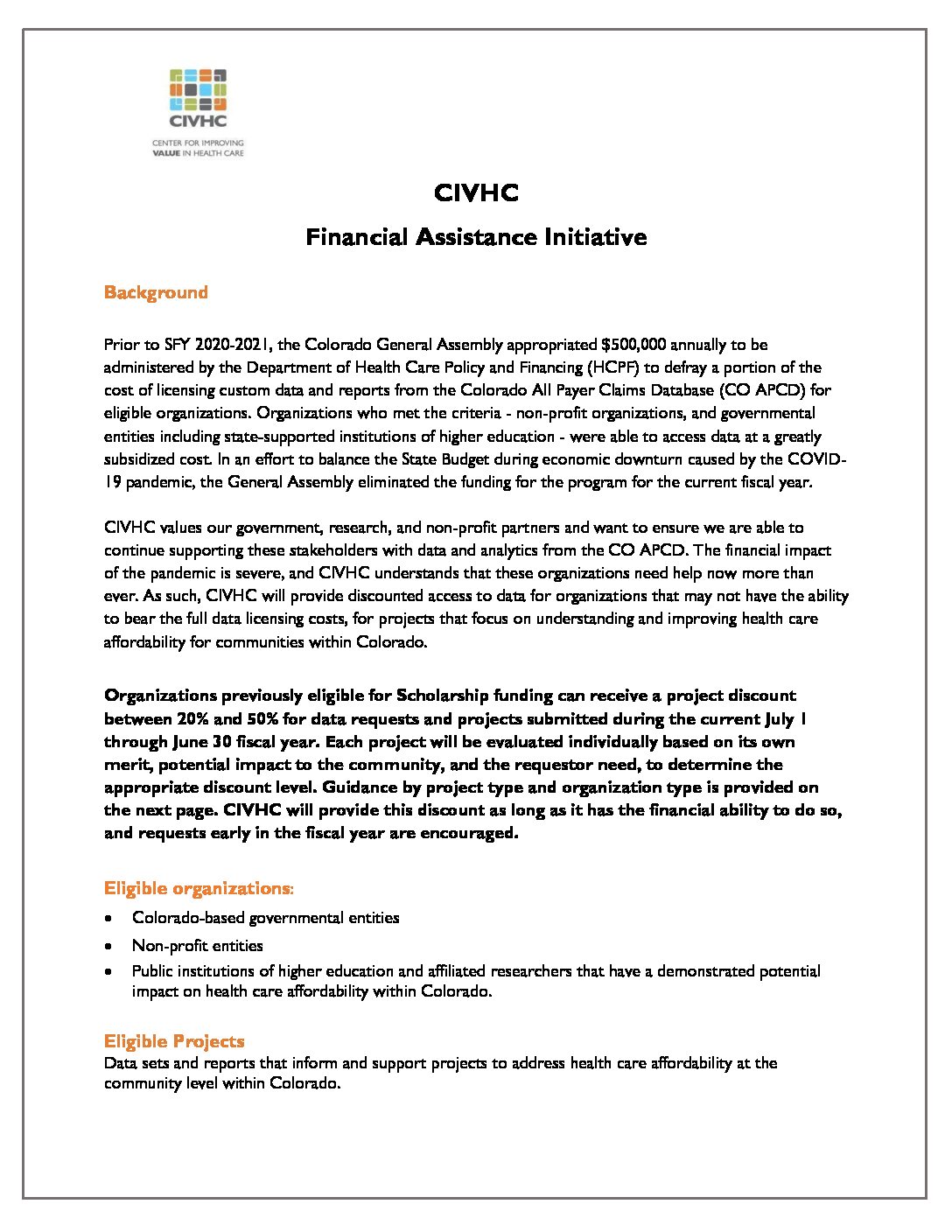 CIVHC.org