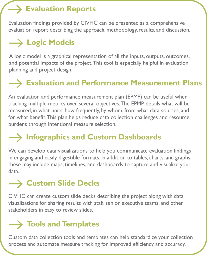 Program Evaluation - CIVHC.org