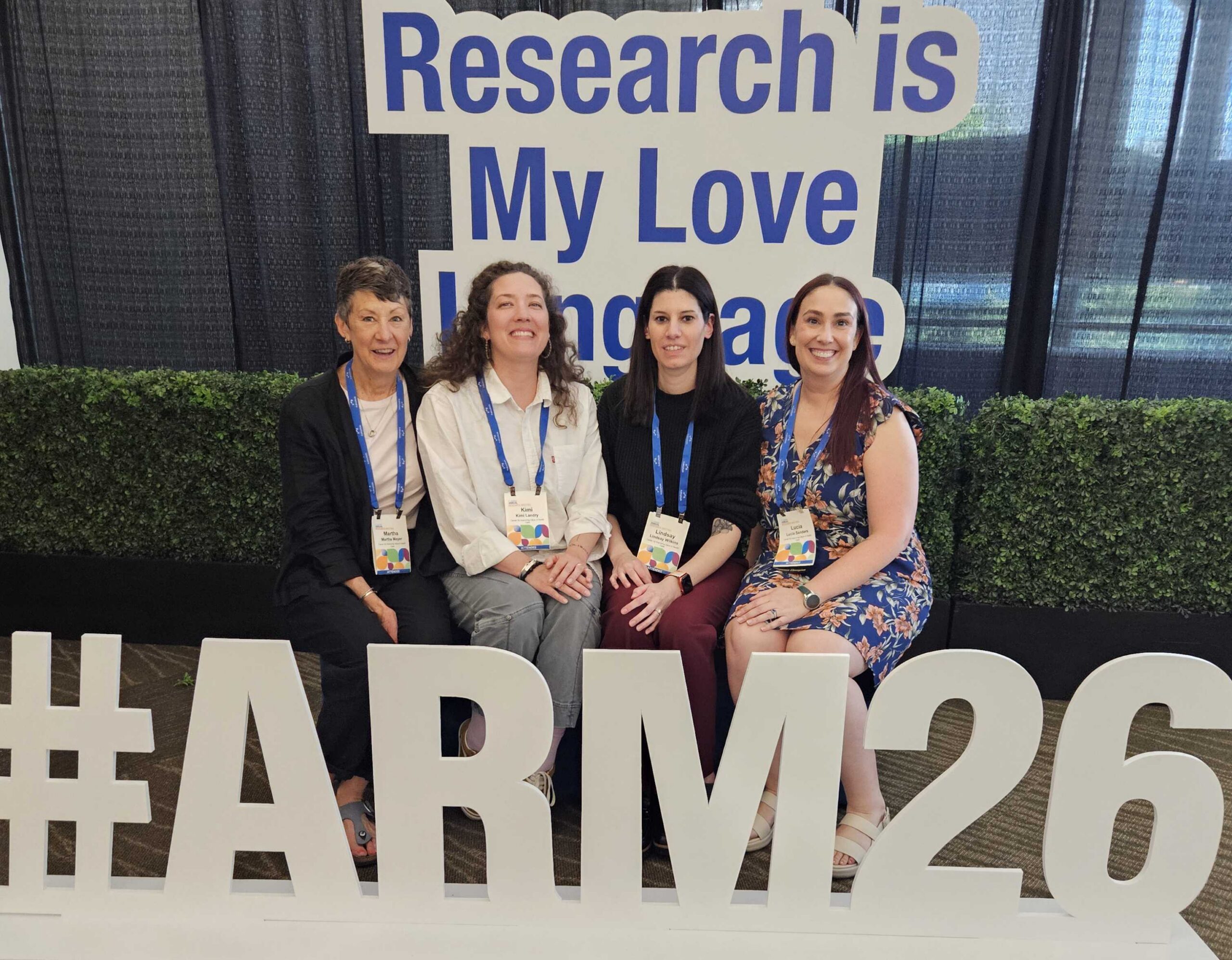 CIVHC staff at the 2026 Annual Research Meeting (ARM)"